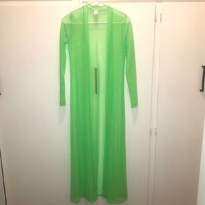 Jireh Clothing LA Maxi Swim Coverup Robe Rave Cape
